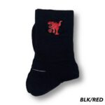 ON THE COURT オンザコート HOOPREX フープレックス セミロングソックス(19cm丈) ソックス バスケットボール HRXF-001-BK 画像8