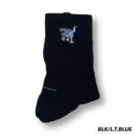 ON THE COURT オンザコート HOOPREX フープレックス セミロングソックス(19cm丈) ソックス バスケットボール HRXF-001-BK 画像10
