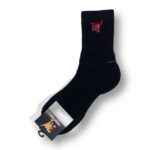 ON THE COURT オンザコート HOOPREX フープレックス セミロングソックス(19cm丈) ソックス バスケットボール HRXF-001-BK 画像5