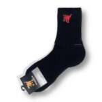 ON THE COURT オンザコート HOOPREX フープレックス セミロングソックス(19cm丈) ソックス バスケットボール HRXF-001-BK 画像9