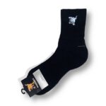 ON THE COURT オンザコート HOOPREX フープレックス セミロングソックス(19cm丈) ソックス バスケットボール HRXF-001-BK 画像11