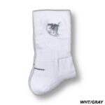 ON THE COURT オンザコート HOOPREX フープレックス セミロングソックス(19cm丈) ソックス バスケットボール HRXF-001-WH 画像6