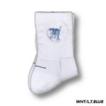 ON THE COURT オンザコート HOOPREX フープレックス セミロングソックス(19cm丈) ソックス バスケットボール HRXF-001-WH 画像18