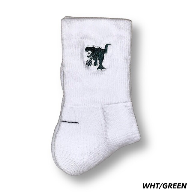 ON THE COURT オンザコート HOOPREX フープレックス セミロングソックス(19cm丈) ソックス バスケットボール HRXF-001-WH 画像22