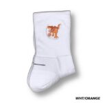 ON THE COURT オンザコート HOOPREX フープレックス セミロングソックス(19cm丈) ソックス バスケットボール HRXF-001-WH 画像12