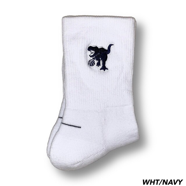 ON THE COURT オンザコート HOOPREX フープレックス セミロングソックス(19cm丈) ソックス バスケットボール HRXF-001-WH 画像20