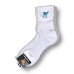 ON THE COURT オンザコート HOOPREX フープレックス セミロングソックス(19cm丈) ソックス バスケットボール HRXF-001-WH 画像5