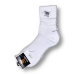 ON THE COURT オンザコート HOOPREX フープレックス セミロングソックス(19cm丈) ソックス バスケットボール HRXF-001-WH 画像7