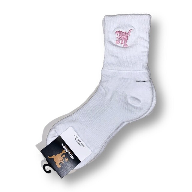 ON THE COURT オンザコート HOOPREX フープレックス セミロングソックス(19cm丈) ソックス バスケットボール HRXF-001-WH 画像9
