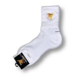 ON THE COURT オンザコート HOOPREX フープレックス セミロングソックス(19cm丈) ソックス バスケットボール HRXF-001-WH 画像11