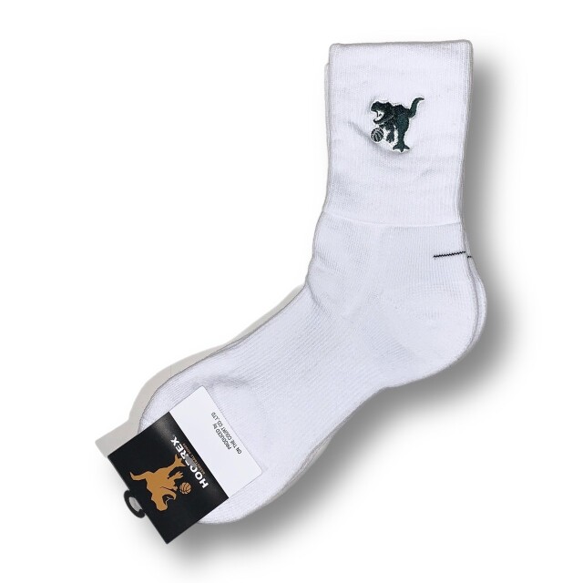 ON THE COURT オンザコート HOOPREX フープレックス セミロングソックス(19cm丈) ソックス バスケットボール HRXF-001-WH 画像23