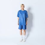 AKTR MOCK GARMENT DYED LOOSE FIT SPORTS TEE Tシャツ アクター 224-001005-BL 画像7