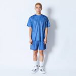 AKTR MOCK GARMENT DYED LOOSE FIT SPORTS TEE Tシャツ アクター 224-001005-BL 画像5
