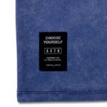 AKTR MOCK GARMENT DYED LOOSE FIT SPORTS TEE Tシャツ アクター 224-001005-BL 画像4