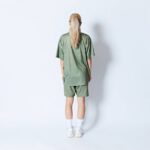 AKTR MOCK GARMENT DYED LOOSE FIT SPORTS TEE Tシャツ アクター 224-001005-GR 画像8