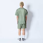 AKTR MOCK GARMENT DYED LOOSE FIT SPORTS TEE Tシャツ アクター 224-001005-GR 画像6