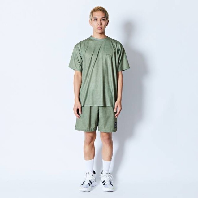 AKTR MOCK GARMENT DYED LOOSE FIT SPORTS TEE Tシャツ アクター 224-001005-GR 画像5