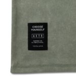 AKTR MOCK GARMENT DYED LOOSE FIT SPORTS TEE Tシャツ アクター 224-001005-GR 画像4