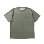 AKTR MOCK GARMENT DYED LOOSE FIT SPORTS TEE Tシャツ アクター 224-001005-GR 画像1
