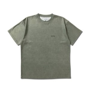AKTR AKTR MOCK GARMENT DYED LOOSE FIT SPORTS TEE Tシャツ アクター 224-001005-GR