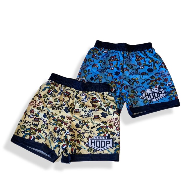 HOOP GEAR フープギア ハーフパンツ キッズ バスケット5春夏 HGSUP-2502