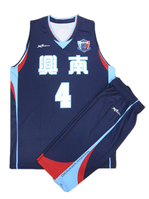 興南高校男子 昇華ユニフォーム D3