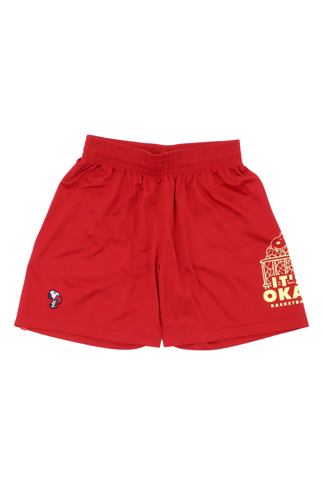 SNOOPY ON THE COURT オンザコート スヌーピー バギーパンツ ジュニア PNUP-7721 画像2