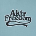 AKTR FREEDOM LOGO SPORTS TEE BL Tシャツ アクター 225-028005-BL 画像2
