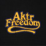 AKTR FREEDOM LOGO SPORTS TEE BL Tシャツ アクター 225-028005-BK 画像2