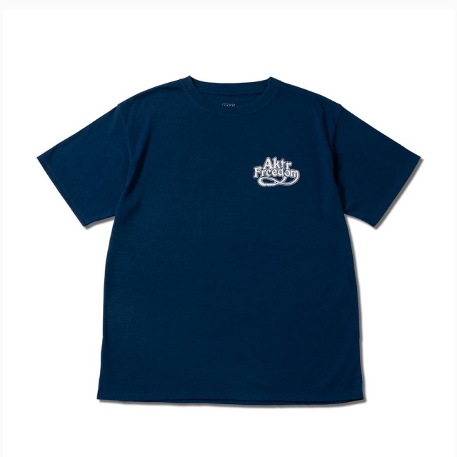 AKTR FREEDOM GRAPHIC LOOSE FIT T C TEE Tシャツ アクター 225-029005-NV