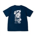 AKTR FREEDOM GRAPHIC LOOSE FIT T C TEE Tシャツ アクター 225-029005-NV 画像2