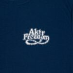 AKTR FREEDOM GRAPHIC LOOSE FIT T C TEE Tシャツ アクター 225-029005-NV 画像3