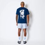 AKTR FREEDOM GRAPHIC LOOSE FIT T C TEE Tシャツ アクター 225-029005-NV 画像5