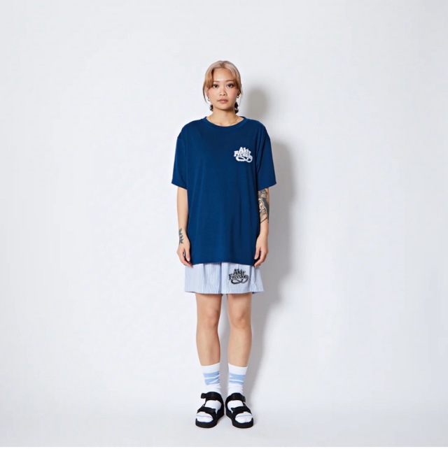 AKTR FREEDOM GRAPHIC LOOSE FIT T C TEE Tシャツ アクター 225-029005-NV 画像6