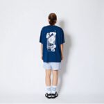 AKTR FREEDOM GRAPHIC LOOSE FIT T C TEE Tシャツ アクター 225-029005-NV 画像7