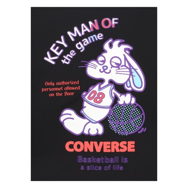 CONVERSE プリントＴシャツ Tシャツ CB261359 画像7