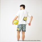 SPALDING パンツ ジャージーショーツ スポンジボブ カートゥーン バスケ SMP26034S 画像9
