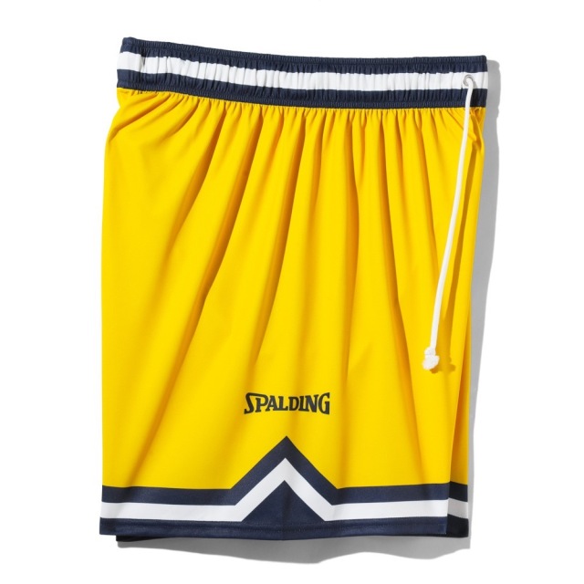 SPALDING パンツ ジャージーショーツ ミシガン M ゴーブルー バスケ SMP26022M 画像6