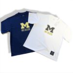 SPALDING Tシャツ ミシガン M ゴーブルー ロゴ Ｔシャツ バスケ SMT26021M 画像1