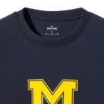 SPALDING Tシャツ ミシガン M ゴーブルー ロゴ Ｔシャツ バスケ SMT26021M 画像6