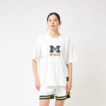 SPALDING Tシャツ ミシガン M ゴーブルー ロゴ Ｔシャツ バスケ SMT26021M 画像9