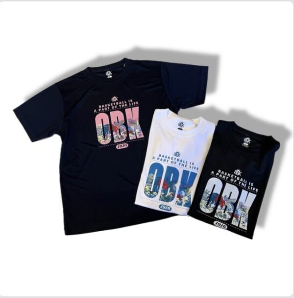 OBK OKINAWA BASKETEBALL KINGDOM Tシャツ OBKTS-2602