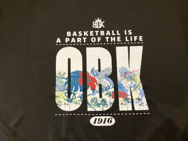 OBK OKINAWA BASKETEBALL KINGDOM Tシャツ OBKTS-2602 画像6