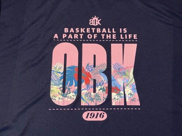 OBK OKINAWA BASKETEBALL KINGDOM Tシャツ OBKTS-2602 画像4