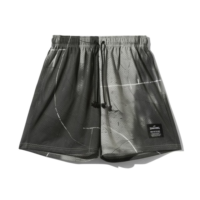 SPALDING メッシュパンツ シャドウズ オン コート メッシュパンツ バスケ SMP26010 画像4