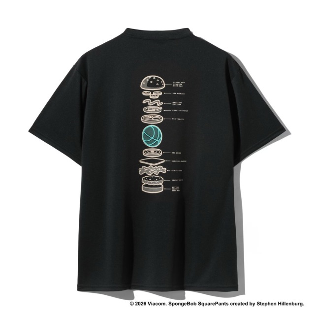東山バレー新スポンサーTシャツ SPALDING SPALDING Tシャツ スポンジ・ボブ クラビーパティ Tシャツ バスケ