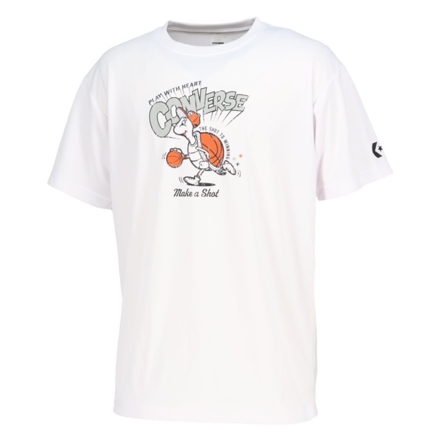 CONVERSE プリントＴシャツ Tシャツ CB261361 画像2