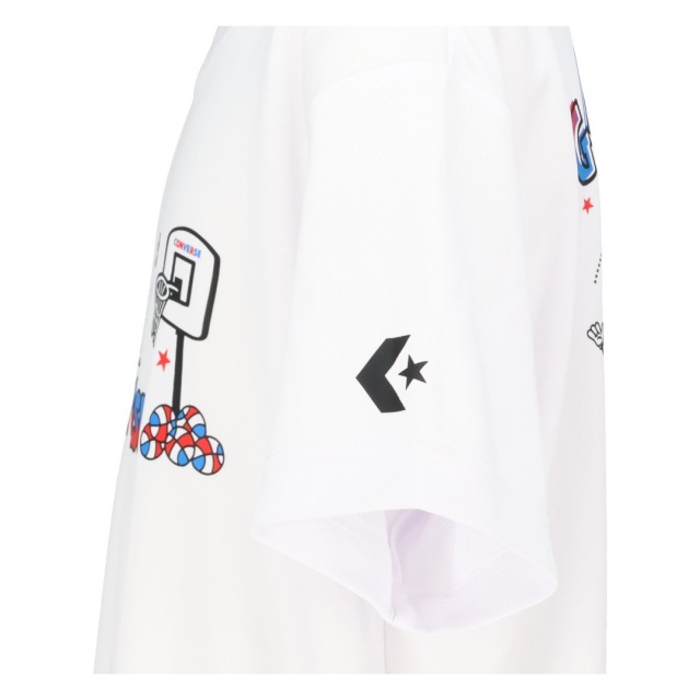 CONVERSE JRプリントＴシャツ Tシャツ ジュニア CB461356 画像6