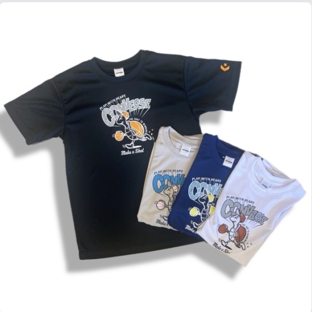 CONVERSE プリントＴシャツ Tシャツ CB261361