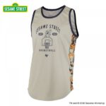 BFIVE SESAME STREET BOTANICAL TANKTOP ORANGE セサミストリート タンクトップ 22866 画像1